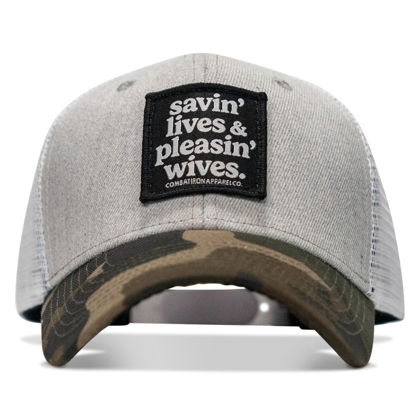 Savin' Lives & Pleasin' Wives Patch SnapBack Hat