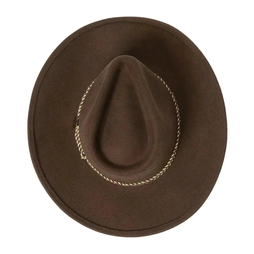 Stetson Rawhide - (3X) Buffalo Crushable Soft Wool Felt