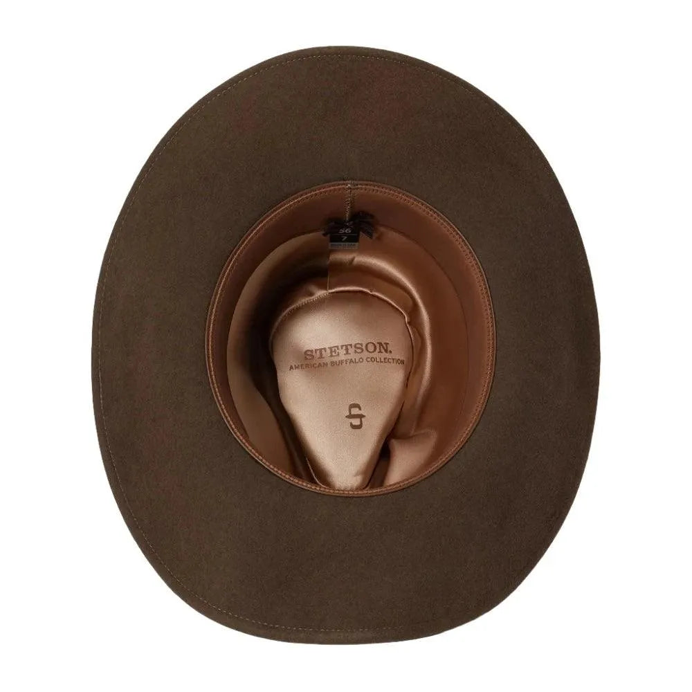 Stetson Rawhide - (3X) Buffalo Crushable Soft Wool Felt