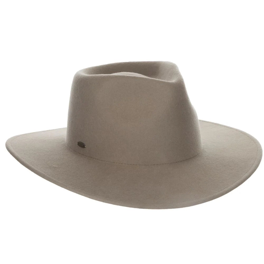 Scala Kathrina - Wool Felt Wide Brim Fedora Hat