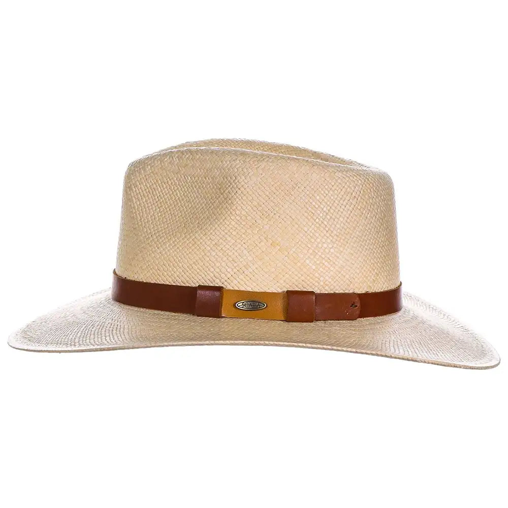 Scala Gusteau - Panama Straw Fedora Hat