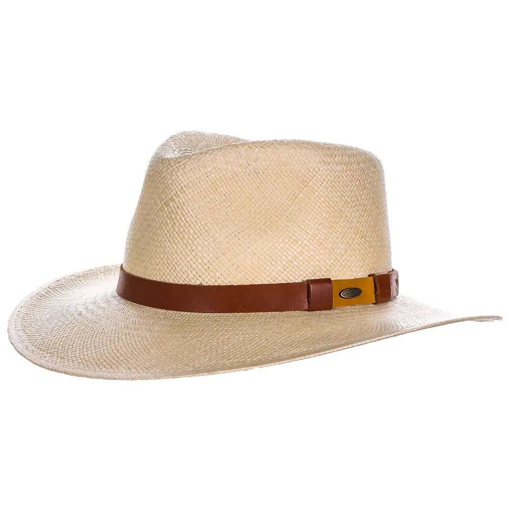 Scala Gusteau - Panama Straw Fedora Hat