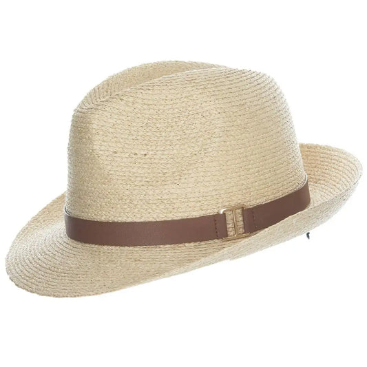 Scala Lena - Women's Raffia Straw Fedora Hat