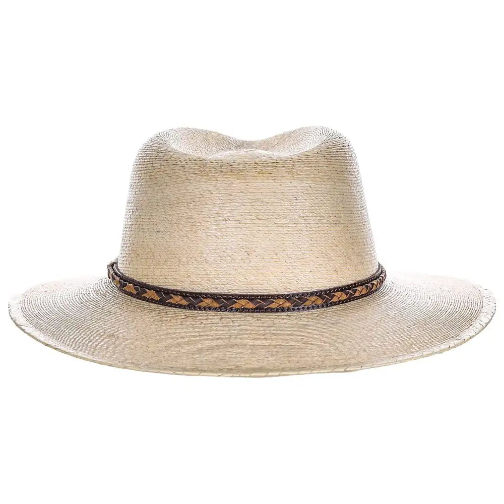 Scala Otto - Straw Outback Fedora Hat
