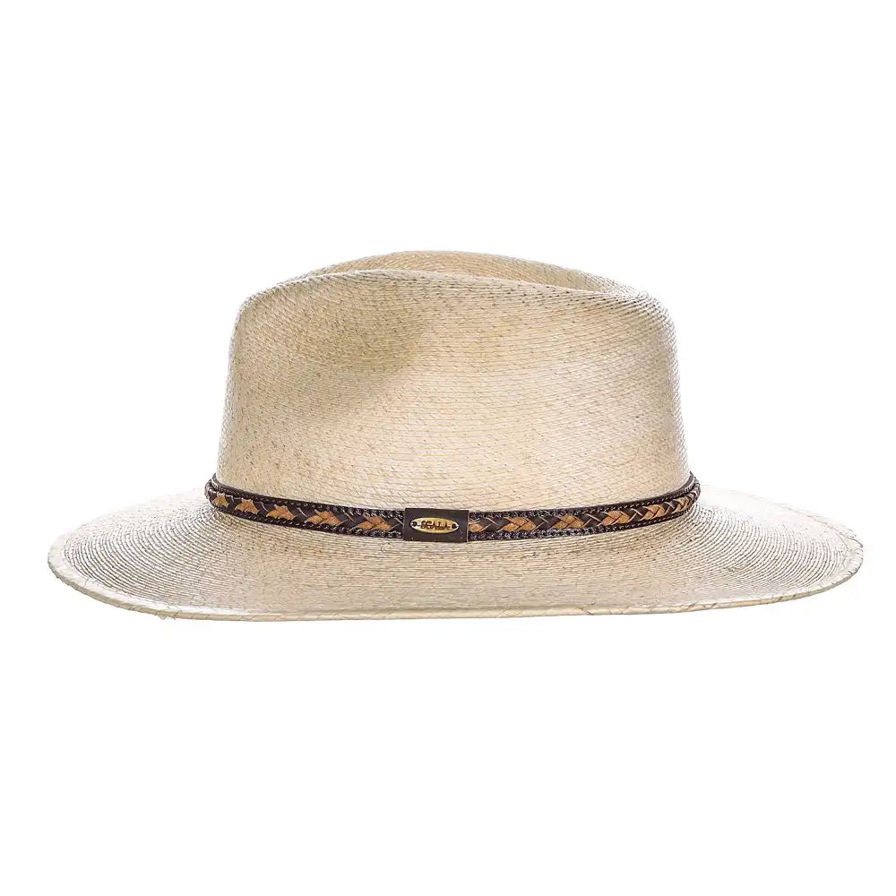 Scala Otto - Straw Outback Fedora Hat