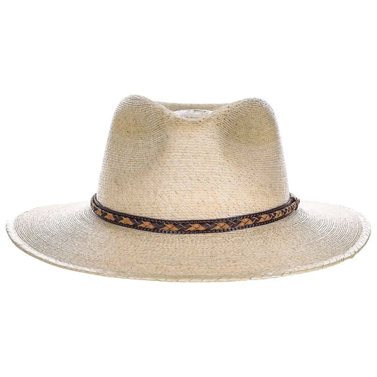 Scala Otto - Straw Outback Fedora Hat
