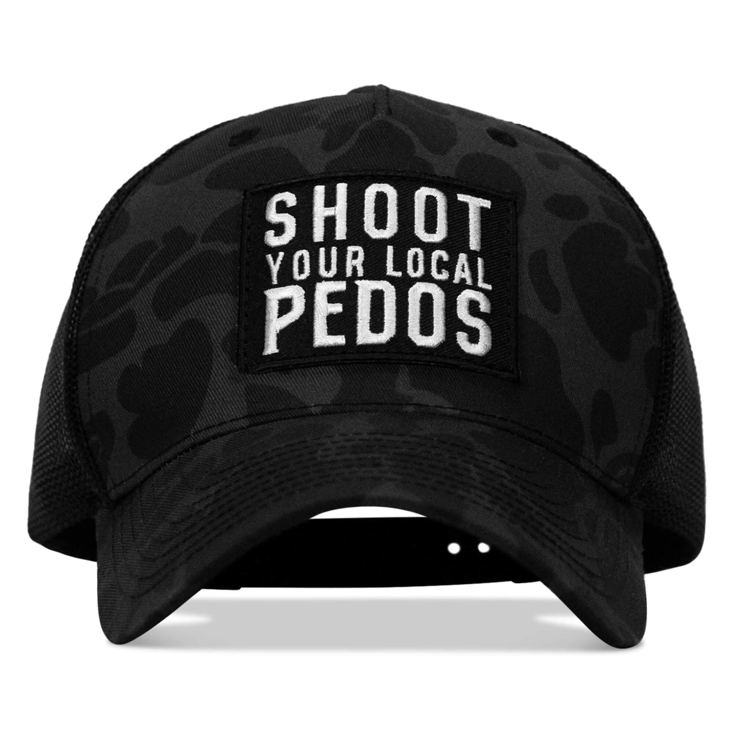 Shoot Your Local Pedos Patch Snapback