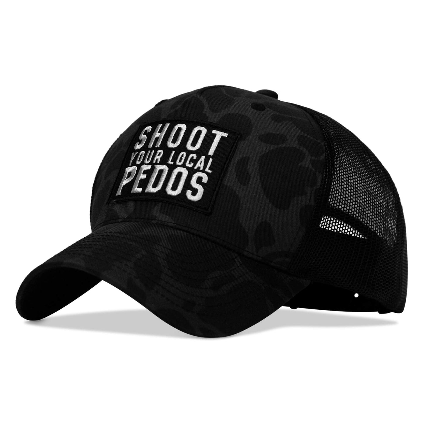 Shoot Your Local Pedos Patch Snapback