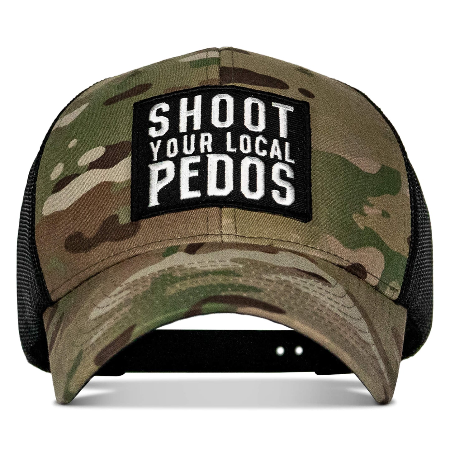 Shoot Your Local Pedos Patch Snapback