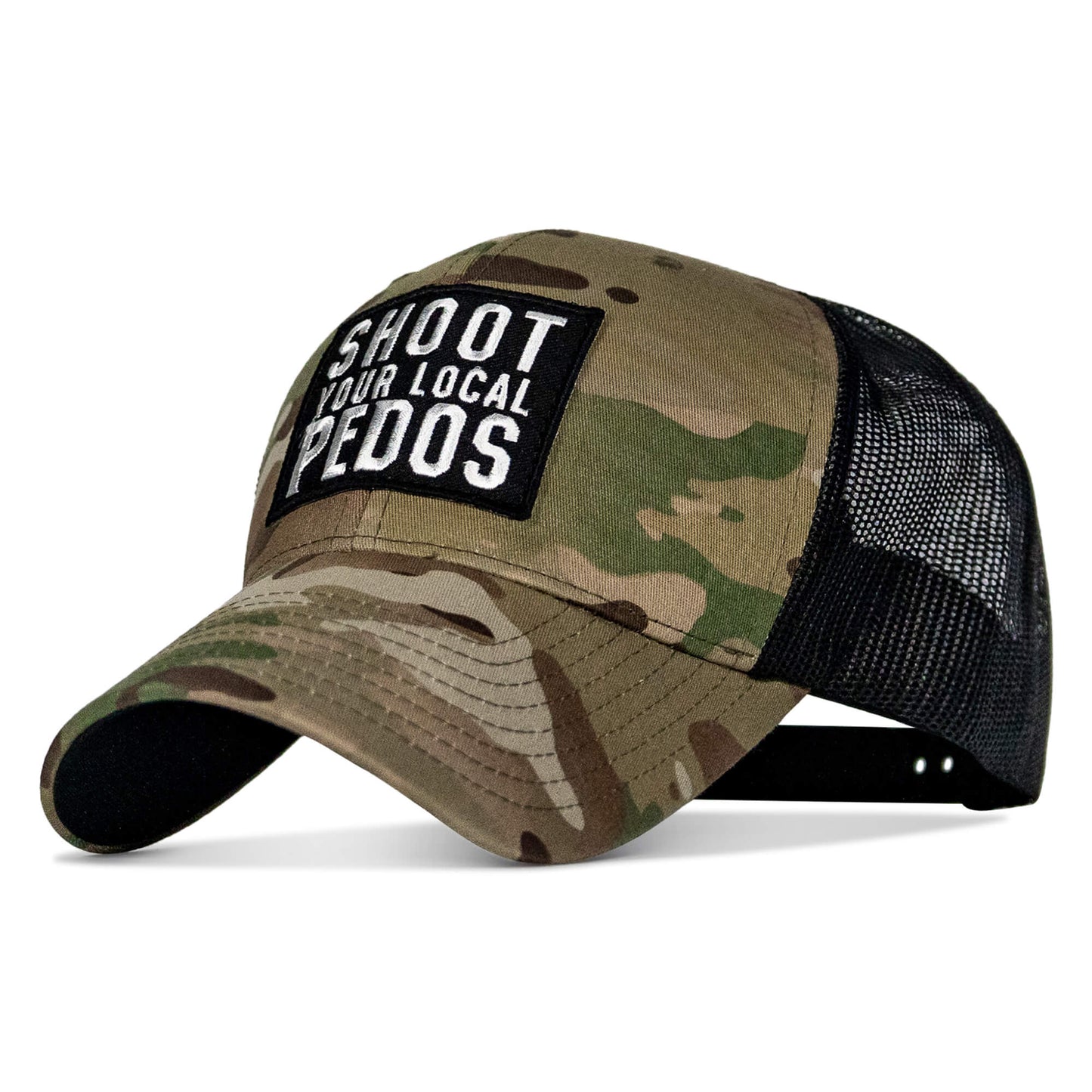 Shoot Your Local Pedos Patch Snapback