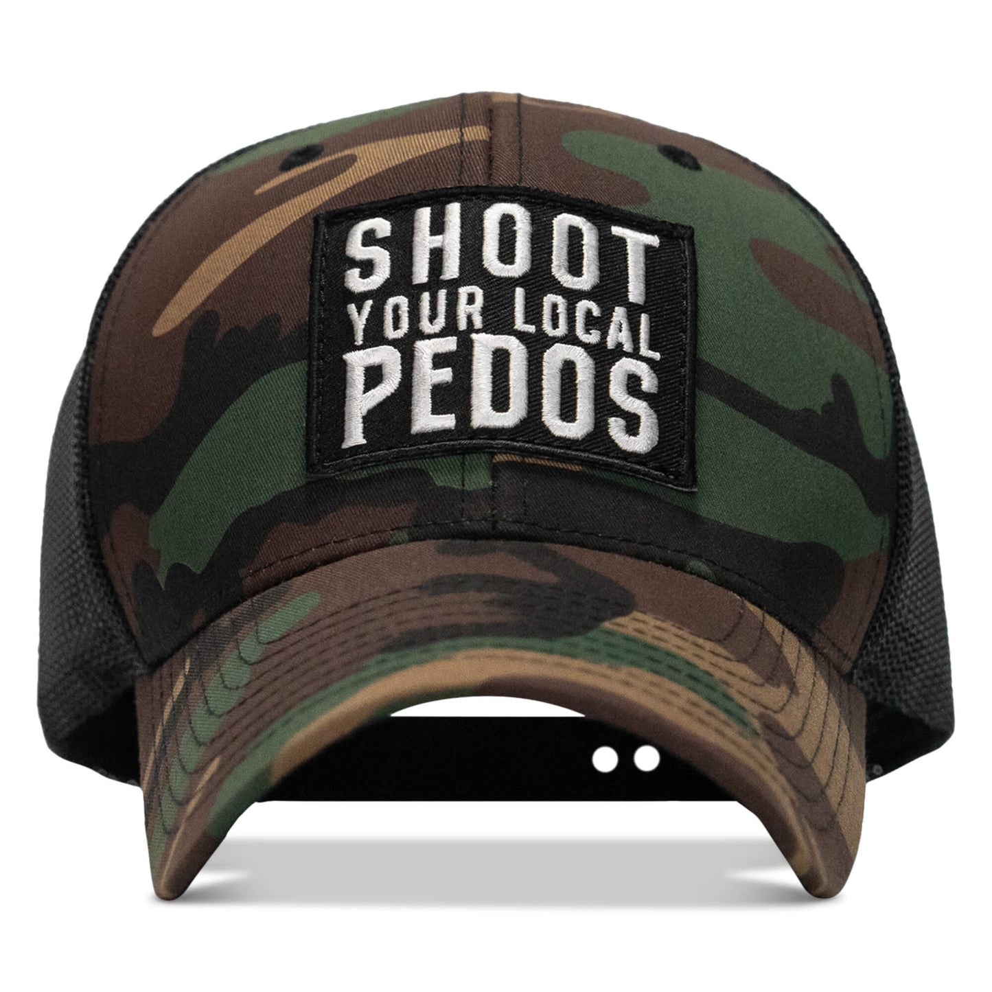 Shoot Your Local Pedos Patch Snapback