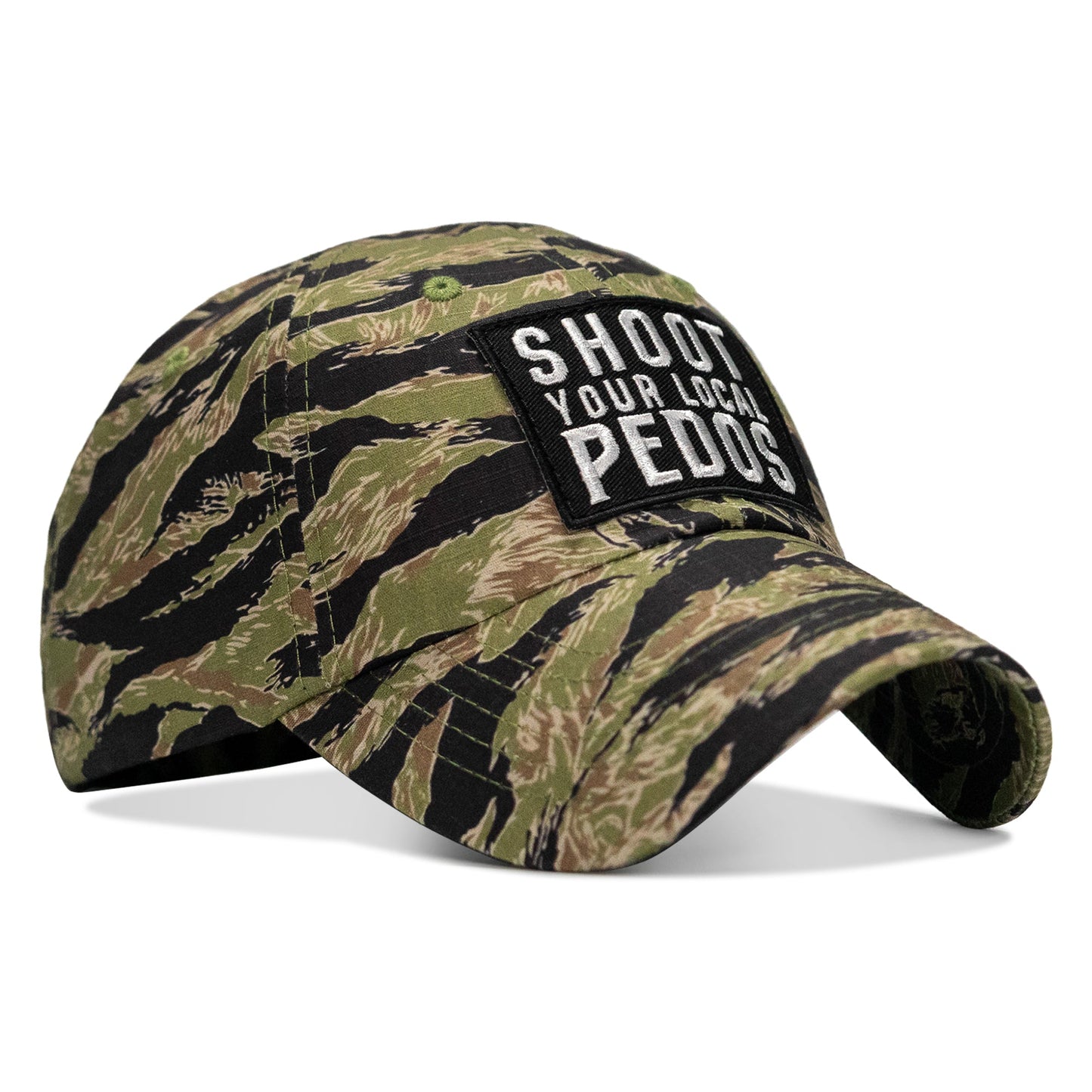 Shoot Your Local Pedos Patch Ripstop Tactical hat