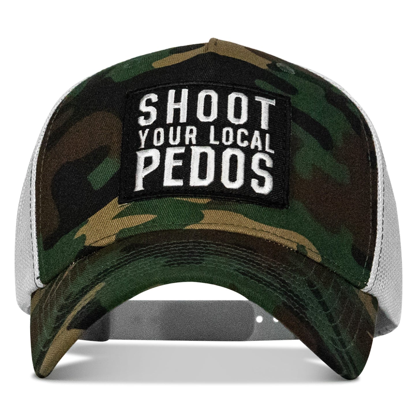 Shoot Your Local Pedos Patch Snapback