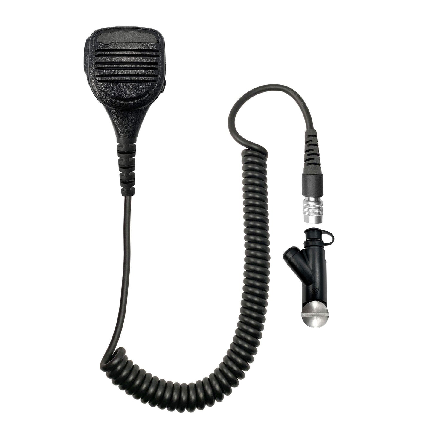 Loud Quick Disconnect (Hirose) Speaker Hand Mic- Harris XL-150/P, XG-100/P, XL-185/P/Pi, XL-200/P/Pi, XL-400 & More