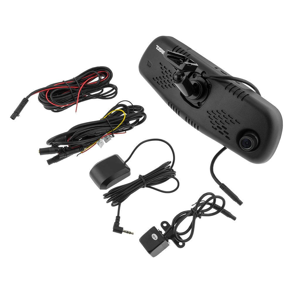 DS18 SMARTEAGLE/S Rearview Smart Mirror with 4.3" HD LCD Touch Screen with Android 1080p Dash Cam Recorder, Special Mount