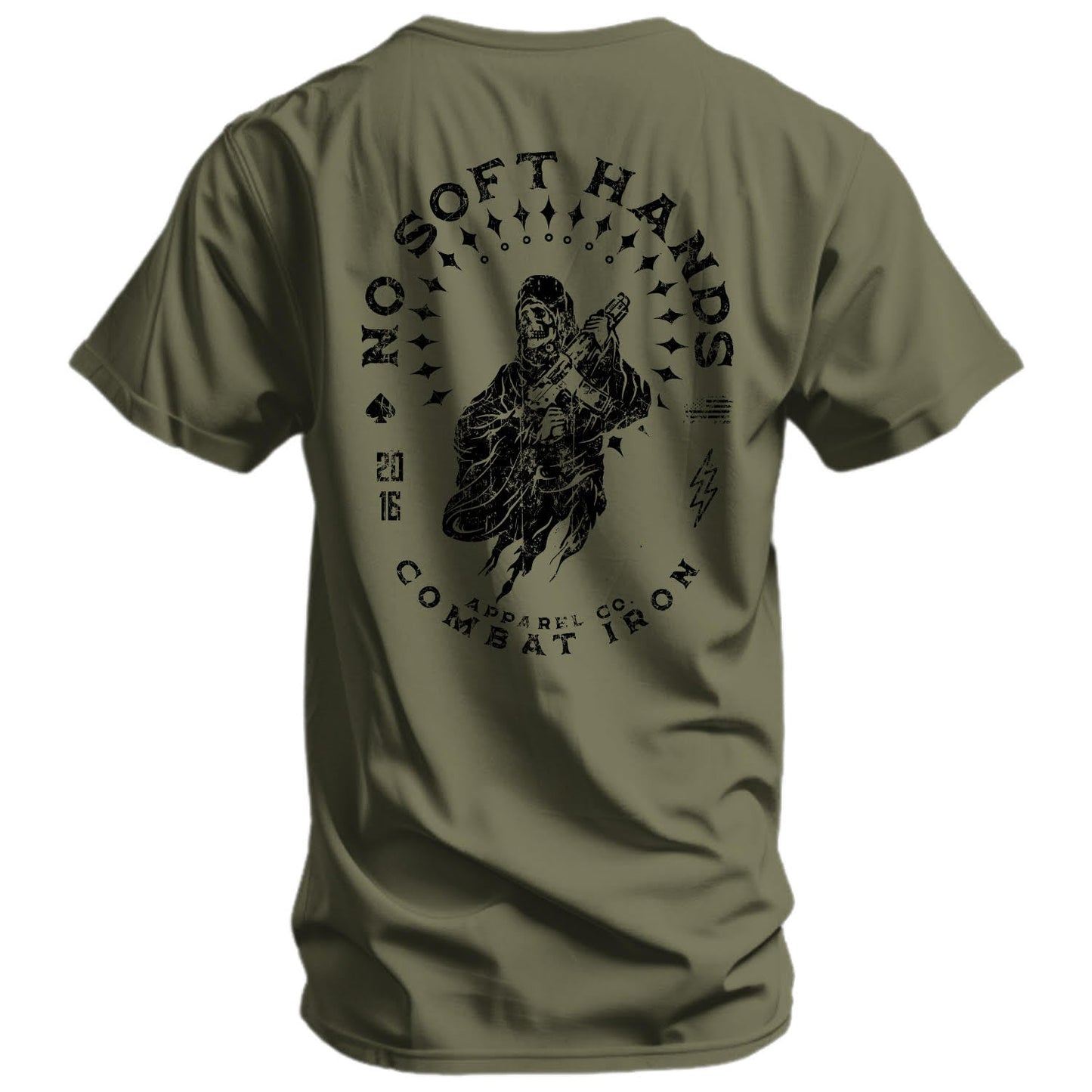 No Soft Hands Reaper Men's T-Shirt