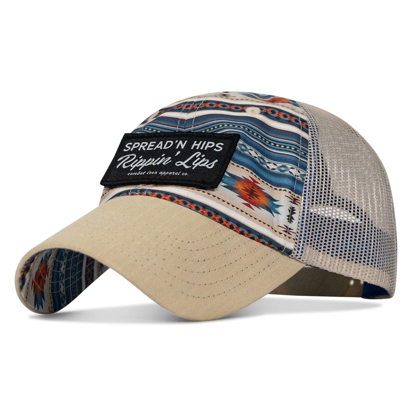 Spreadin' Hips and Rippin' Lips Patch Ripstop Snapback