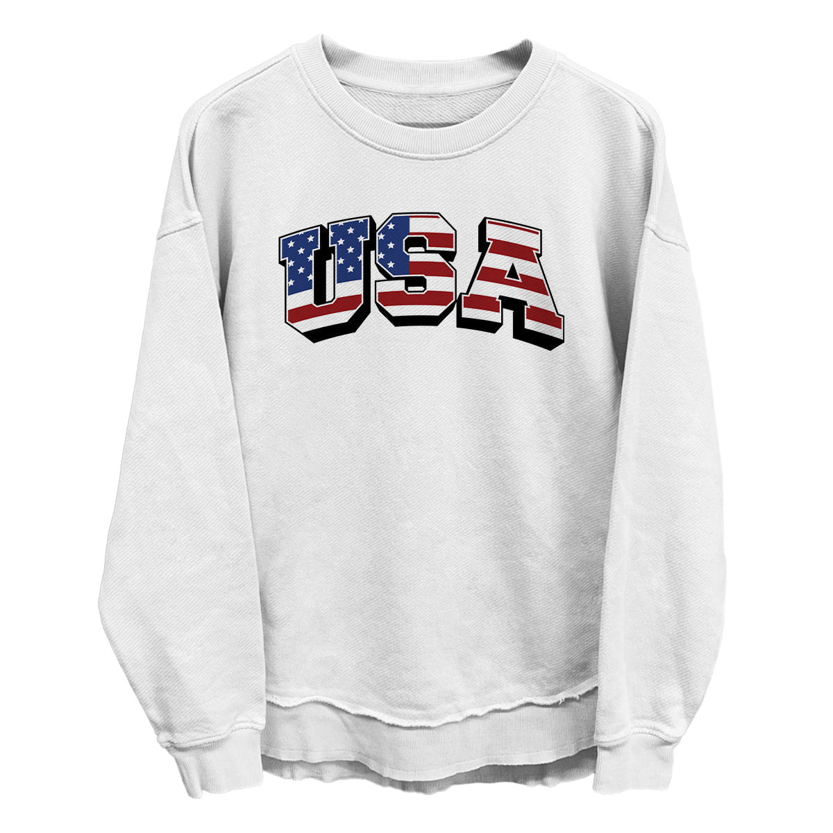 USA Flag Lettering (Front)