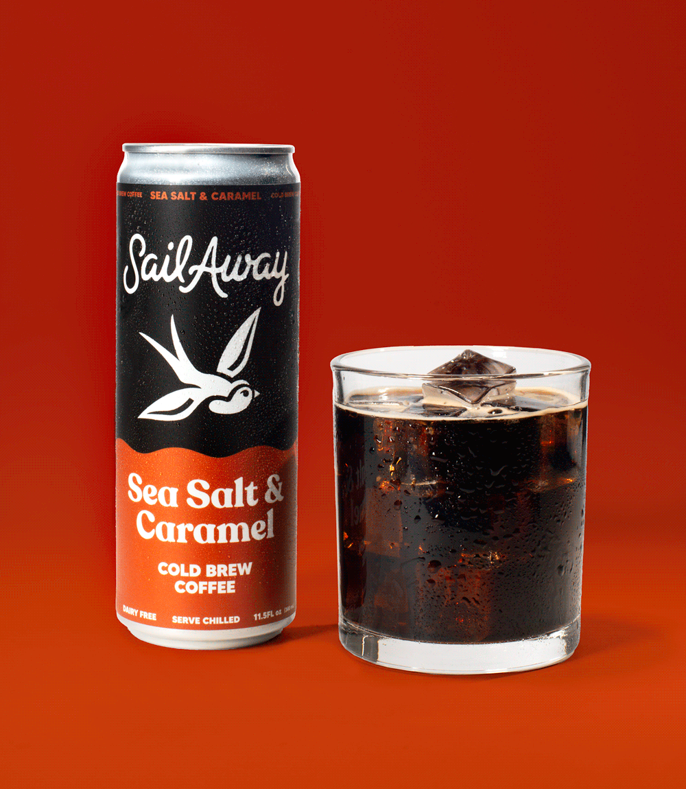 Nitro Cold Brew Coffee (Sea Salt & Caramel)