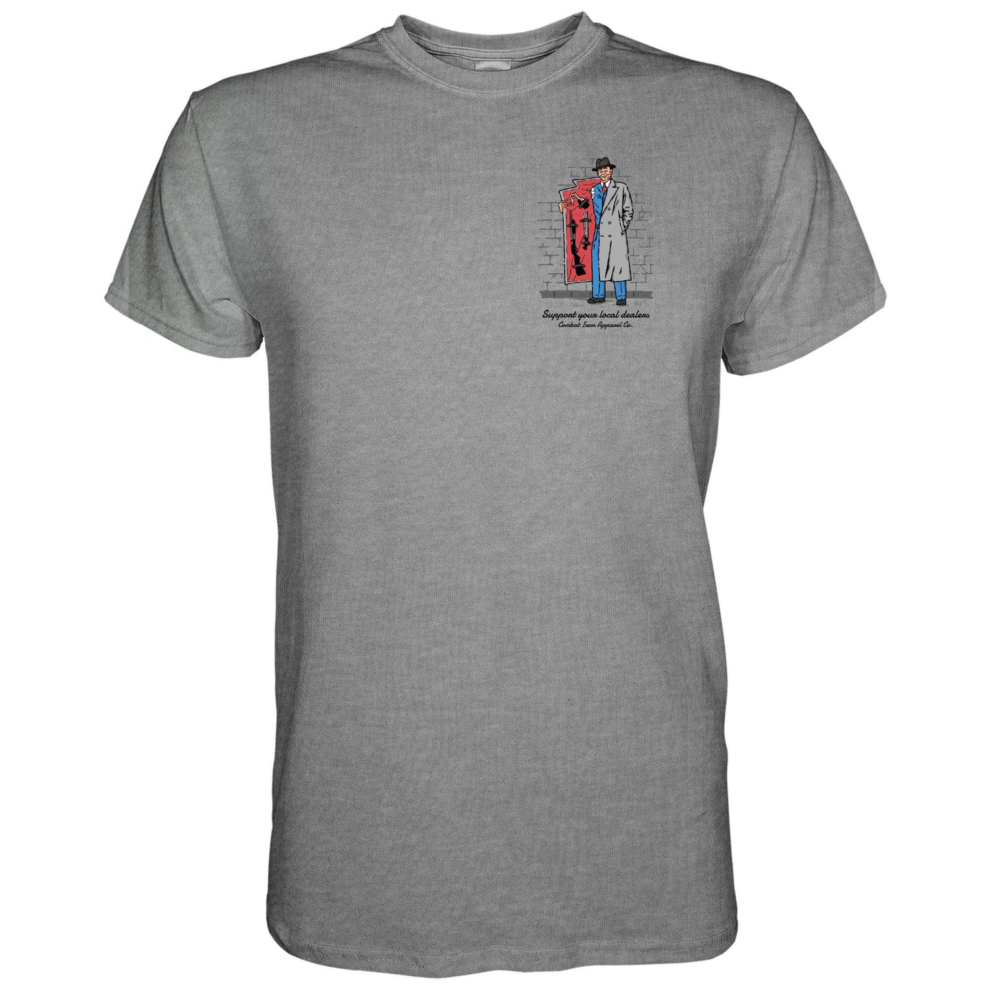 Anarchy of Goods Support your Local Dealer Men's T-Shirt