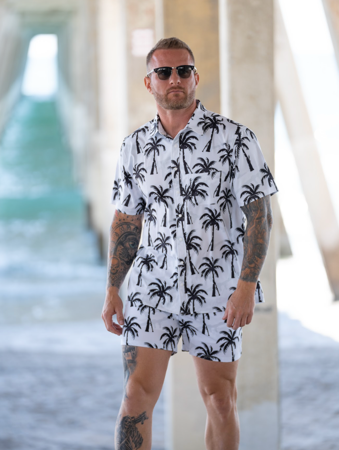 Swim Trunks - RPGs and Palm Trees