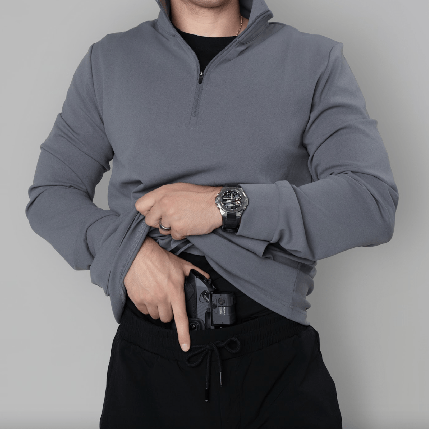 Durable Quarter Zip