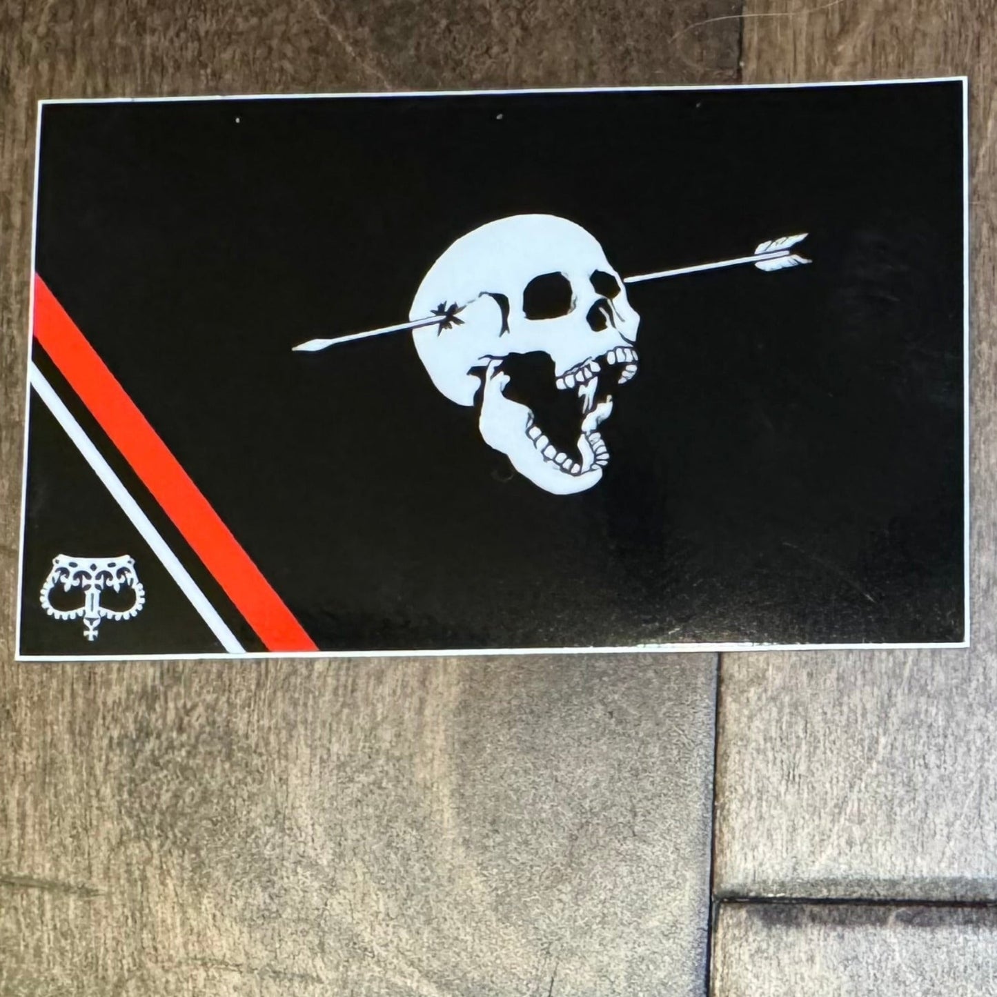 Sticker: The Black