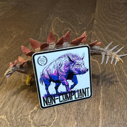 Sticker: Boar - Non-Compliant