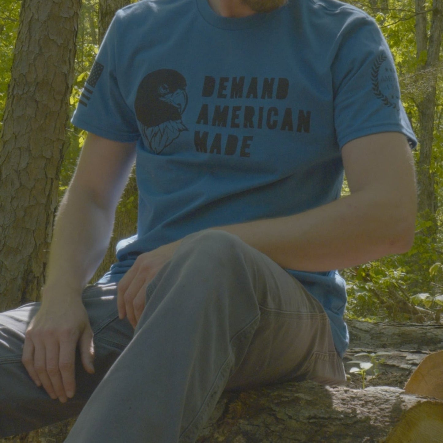 T-Shirt: Demand American Made