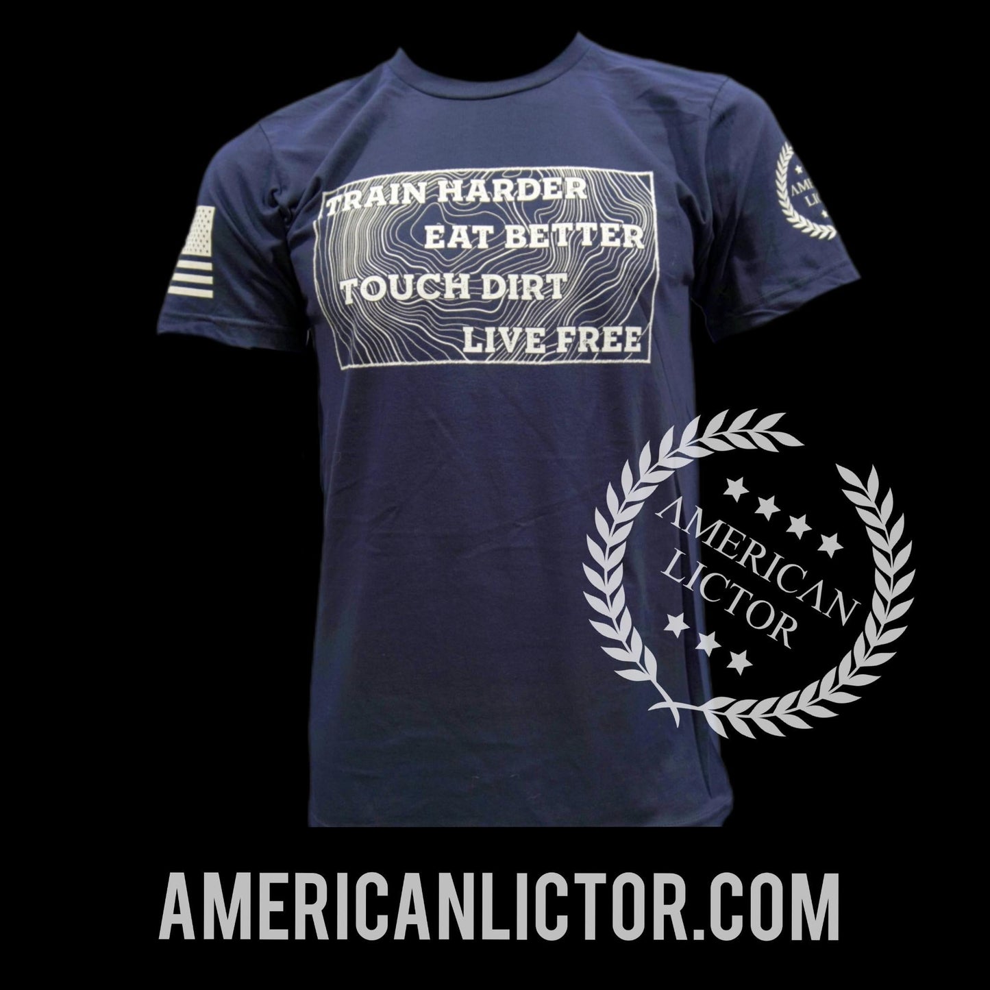T-Shirt: Live Harder