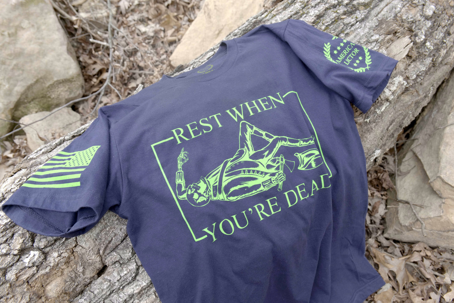 T-Shirt: Rest When You're Dead