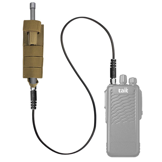 Tactical Antenna Relocation Kit(Black, Tan, or Green) - Harris/Tait TP3000, TP3300, TP3350, & TP3500