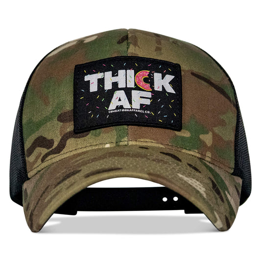 THICK AF DONUT EDITION PATCH MID-PROFILE MESH SNAPBACK Hat