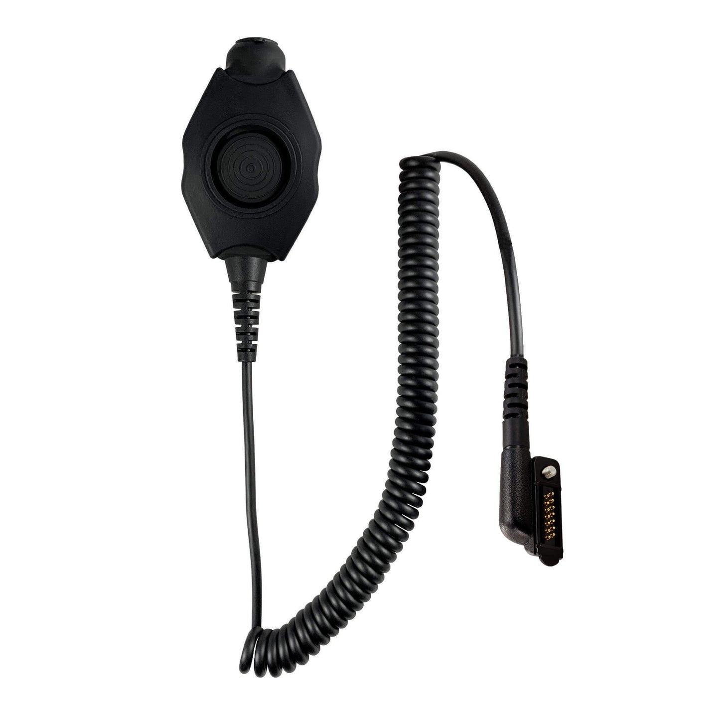 Tactical Radio Amplified PTT for Headset: NATO/Military Wiring, Gentex, Ops-Core, OTTO, 3M Peltor ComTac, XPI, MSA, Helicopter, & More - Icom IC-SAT100, F3261, F3360, F3400, F4261, F4360, F4400, F54/6400, F7010/7020, F7040, F9011/21 & More