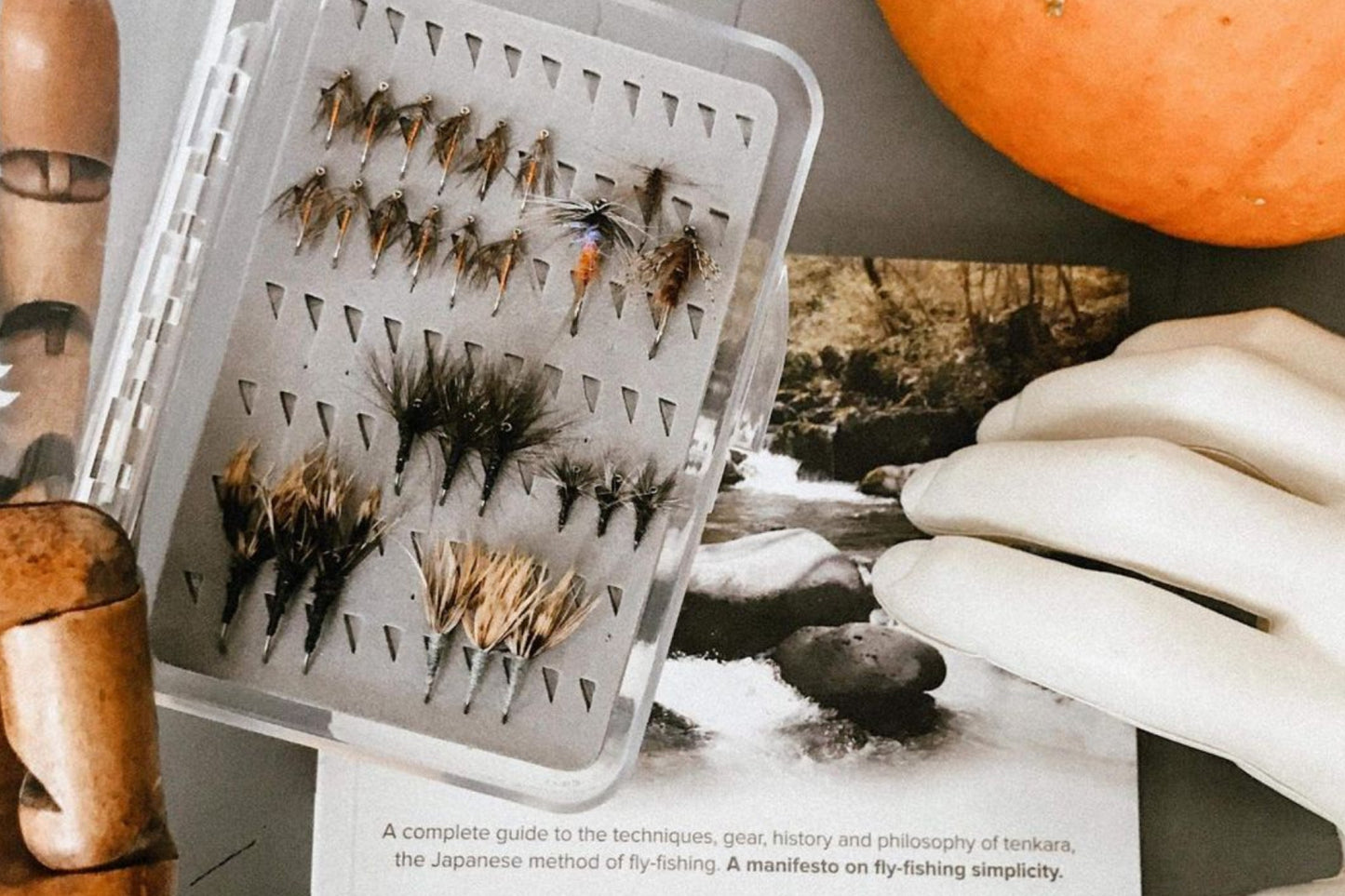 12 Tenkara Flies in Box