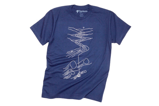 Tenkara Line Drawing T-Shirt