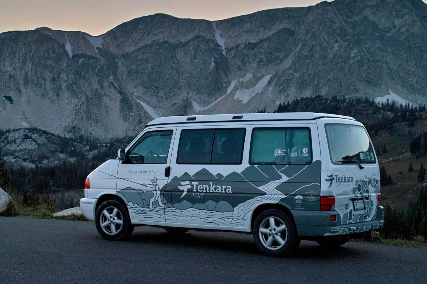 Tenkara USA Stickers (sheet of 5)