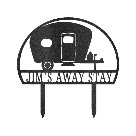 Camper Yard Personalized Gifts - Custom Metal Sign