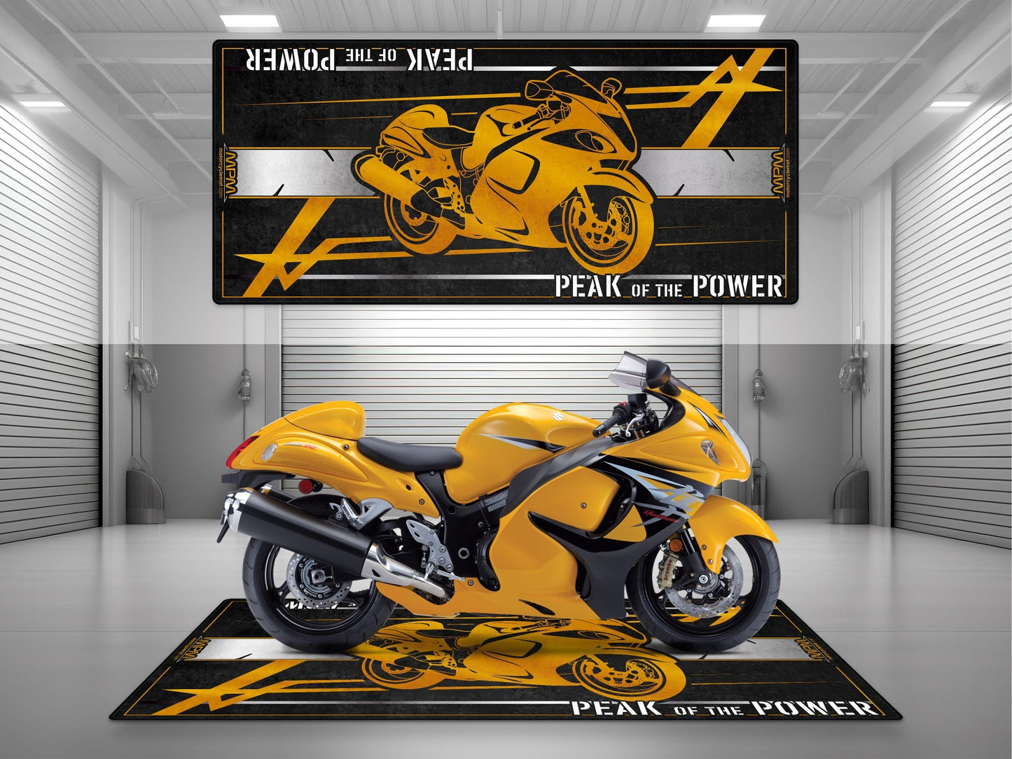 MPM Motorcycle Mat for Suzuki Hayabusa - U101