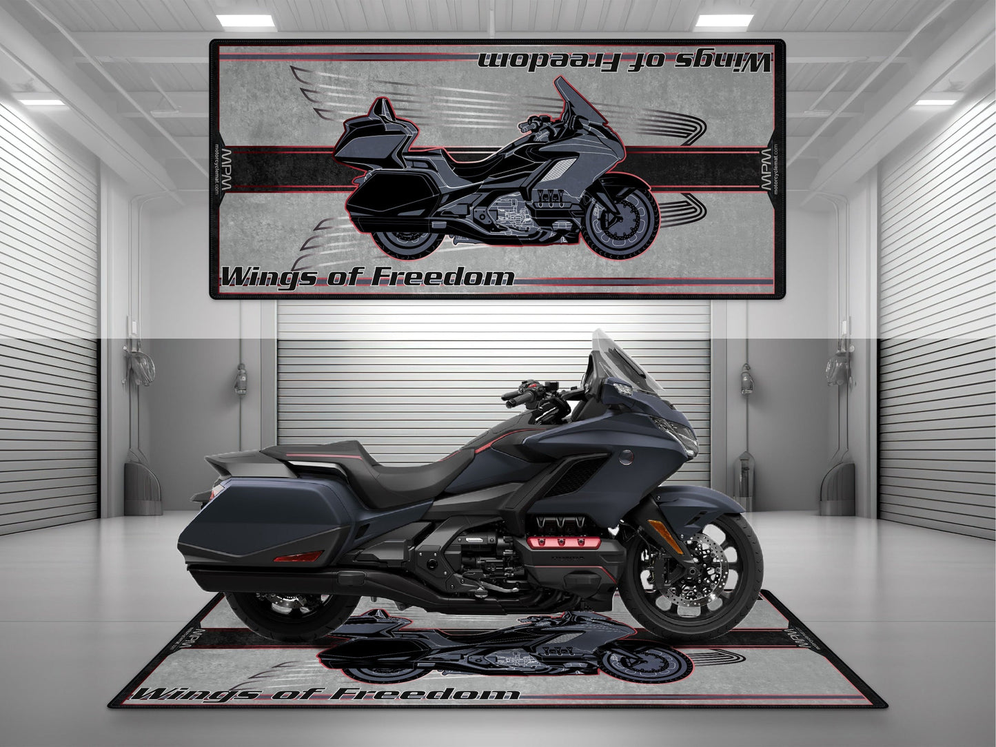 MPM Motorcycle Mat for Honda Goldwing - U901