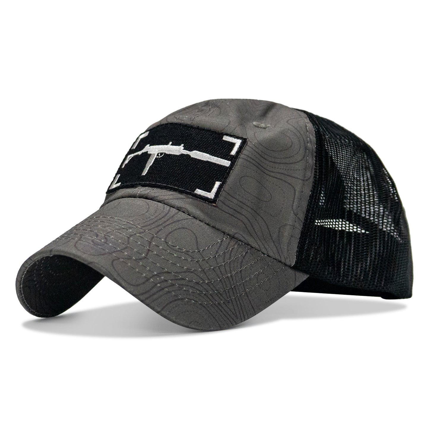 Uzi Patch Patch Tactical Ripstop Mesh Snapback Hat
