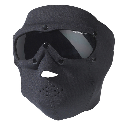 SwissEye Black Neoprene Mask w/Ballistic Smoke Lenses