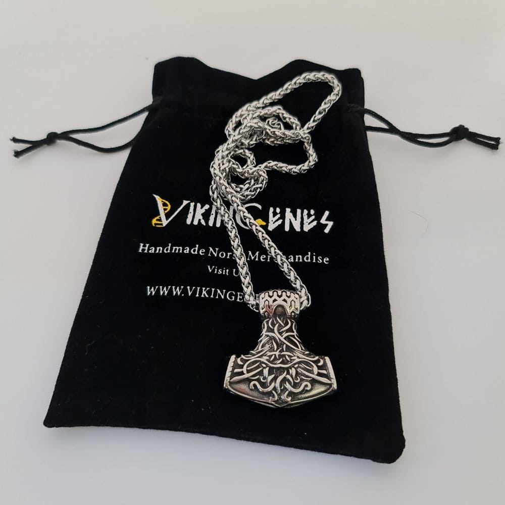 Thor's Hammer Mjolnir Handmade Necklace