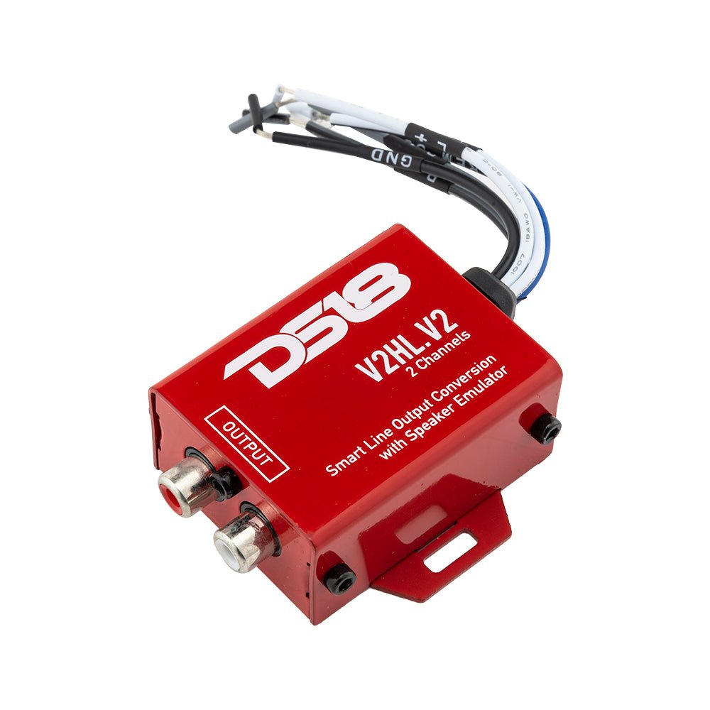 2-Channel Line Output Converter with Speaker Emulator (Remote out)