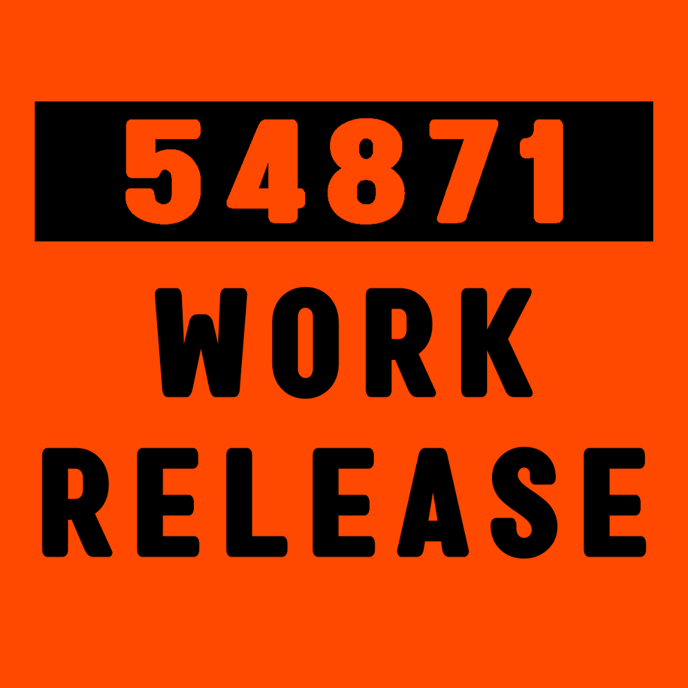 Work Release - Safety Yellow T-Shirt