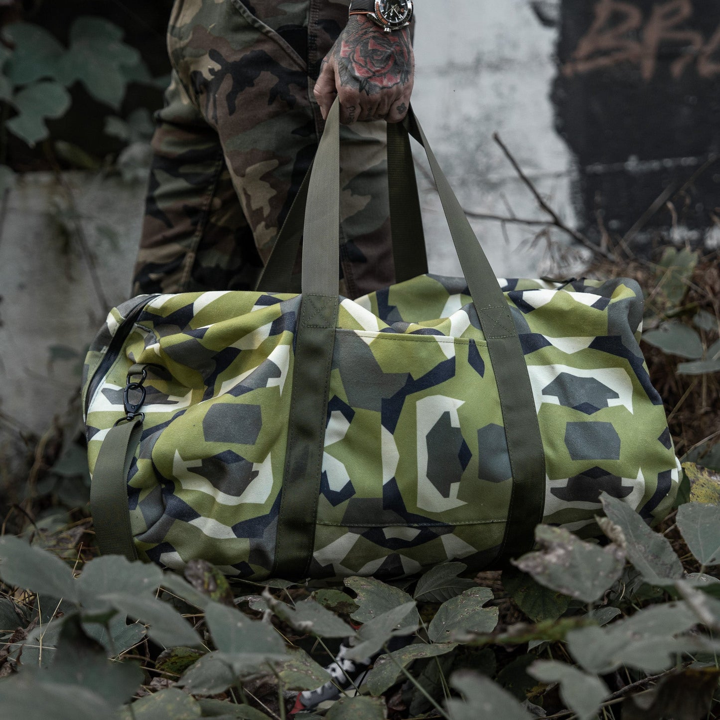 Waterproof XL 57.5L Waxed Duffle Bag