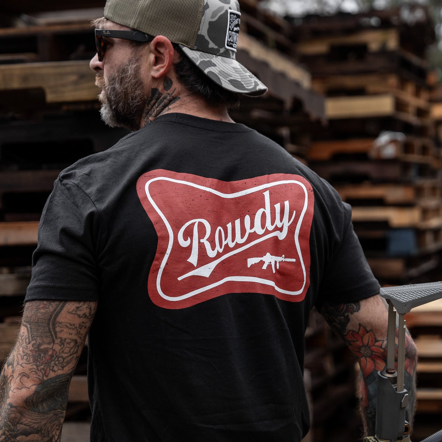Rowdy Beer Logo Men's T-Shirt