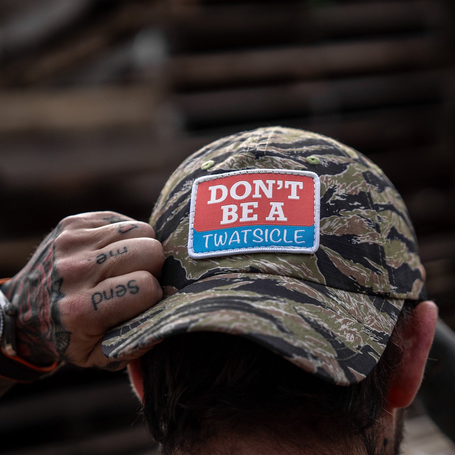 Don't Be A Twatsicle Patch RipStop Low Pro Hat