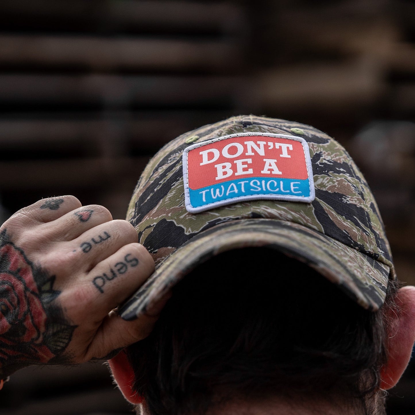 Don't Be A Twatsicle Patch RipStop Low Pro Hat