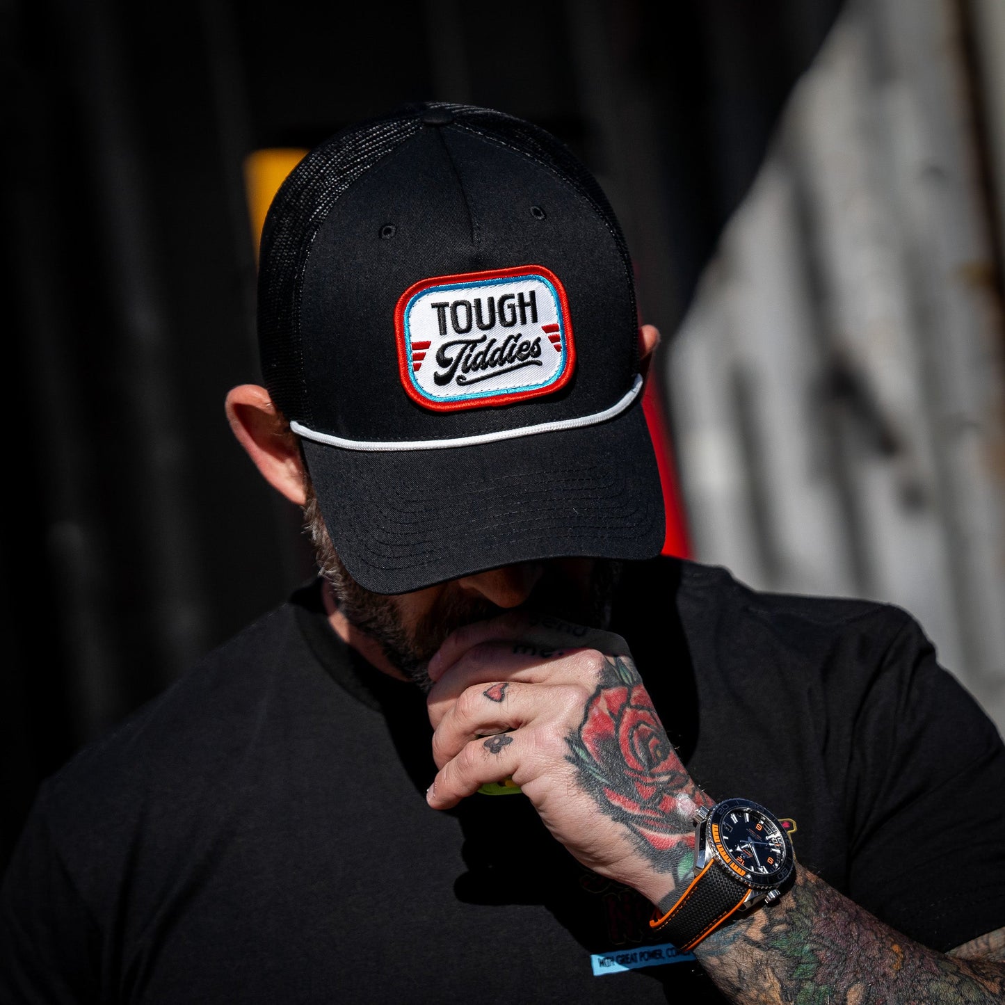 Tough Tiddies USA Patch Rope Snapback